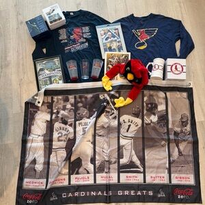 STL Cardinals Greats Memorabilia Collection